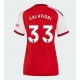 Arsenal Riccardo Calafiori #33 Replike Domaci Dres za Ženska 2026-27 Kratak Rukav
